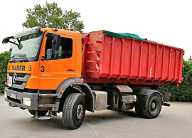 Fahrzeug Containerdienst Naber Ahlen