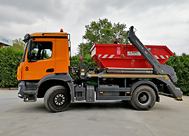 Fahrzeug Containerdienst Naber Ahlen
